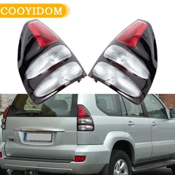 Car Rear Tail Light For Toyota Land Cruiser Prado LC120 2003 2004 2005 2006 2007 2008 2009 Brake Light Taillight Without Bulbs