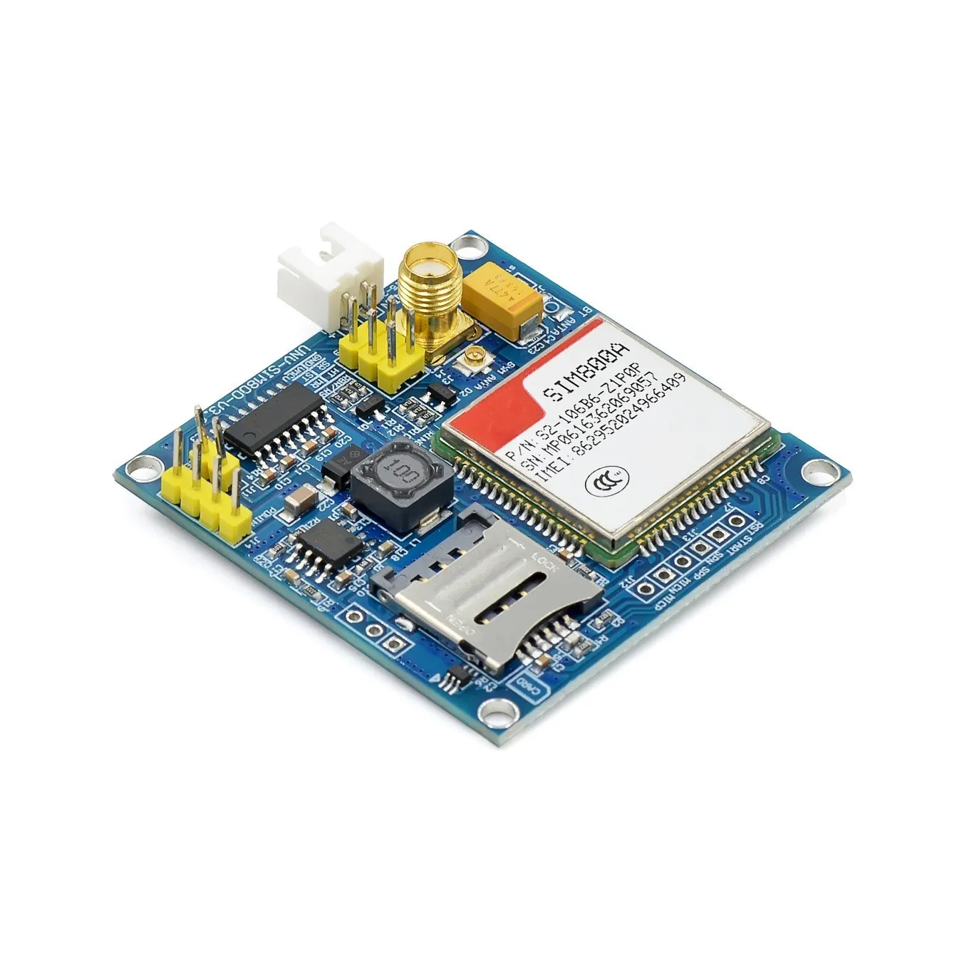 1PCS SIM800A Kit Wireless Extension Module GSM GPRS STM32 Board Antenna Tested Worldwide Store more than 900A