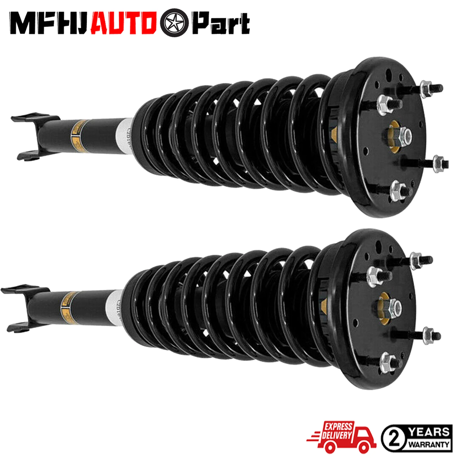 

2Pcs Front Left and Right Shock Absorber Strut W/Electric For Jaguar XJ XJR 2010-2019