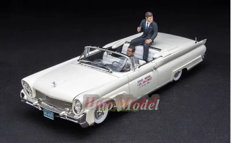 SunStar 1/18 For Lincoln MK3 1960 Platinum Alloy Model Car Toys Boys Birthday Gifts Hobby Display Collection Ornaments White