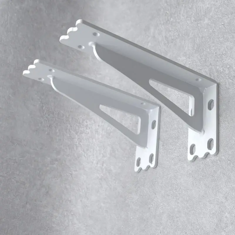 

1pcs Stainless Steel Shelf Thickened Wall Triangular-shaped Fixed Bracket Support Shelf Support Frame Thickened Tripod Shelf