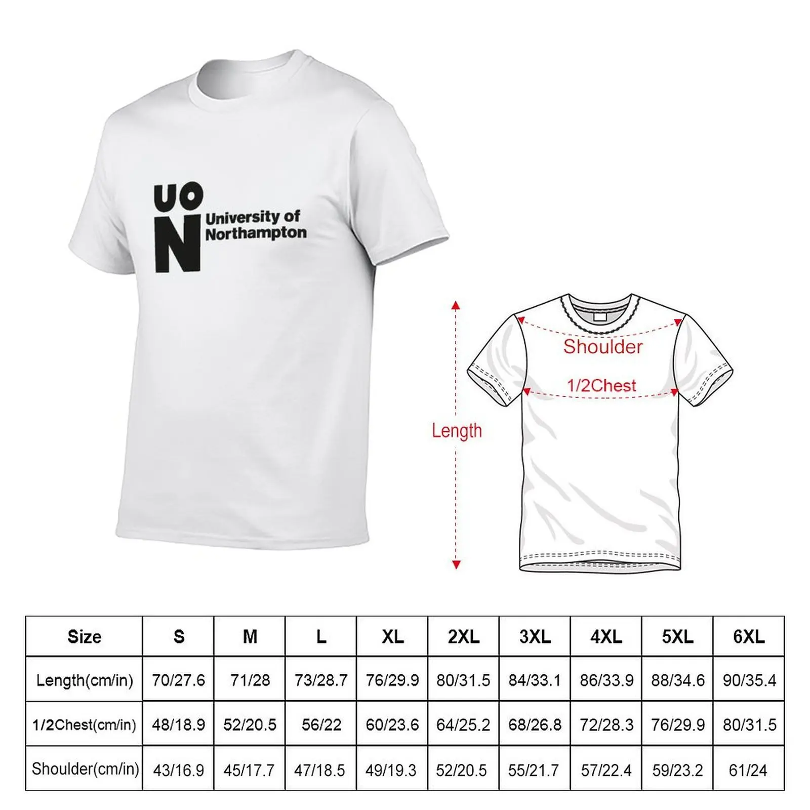 كلية نورثامبتون تي شيرت رجل تي شيرت فاخر رجل تي شيرت القطن تي شيرت #5