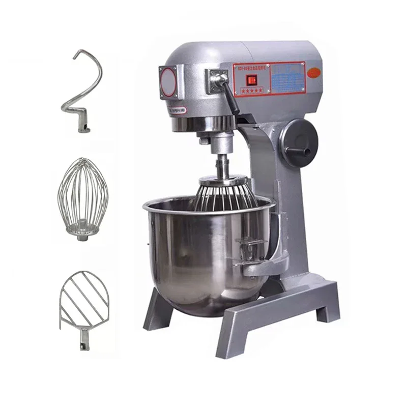 Restaurant Commercial Bakery Equipment 80 Liters Planetary Mixer Electric Food Egg Cake Mixing Machine