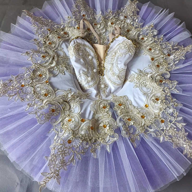 투투 발레 전문 발레 드레스 소녀 공연 의상 흰색 여성 잠자는 백조의 호수 투투 발레복