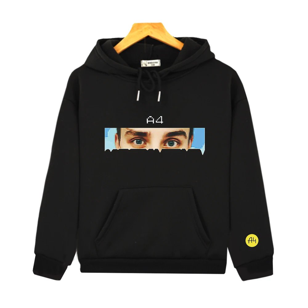 Kids Merch A4 Eyes Printed Hoodies for Boy Hooded Sweatshirts Baby Girl Clothes Casual Thicked Pullovers Мерч А4 Family Clothing