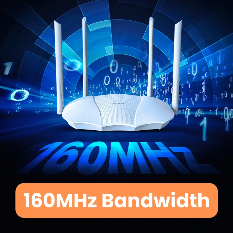 Tenda WiFi 6 라우터 AX3000 듀얼 밴드 2.4G Wi-fi6 라우터 Roteador 5GHz 메쉬 기가비트 이더넷 RJ45 pk xiaomi 라우터