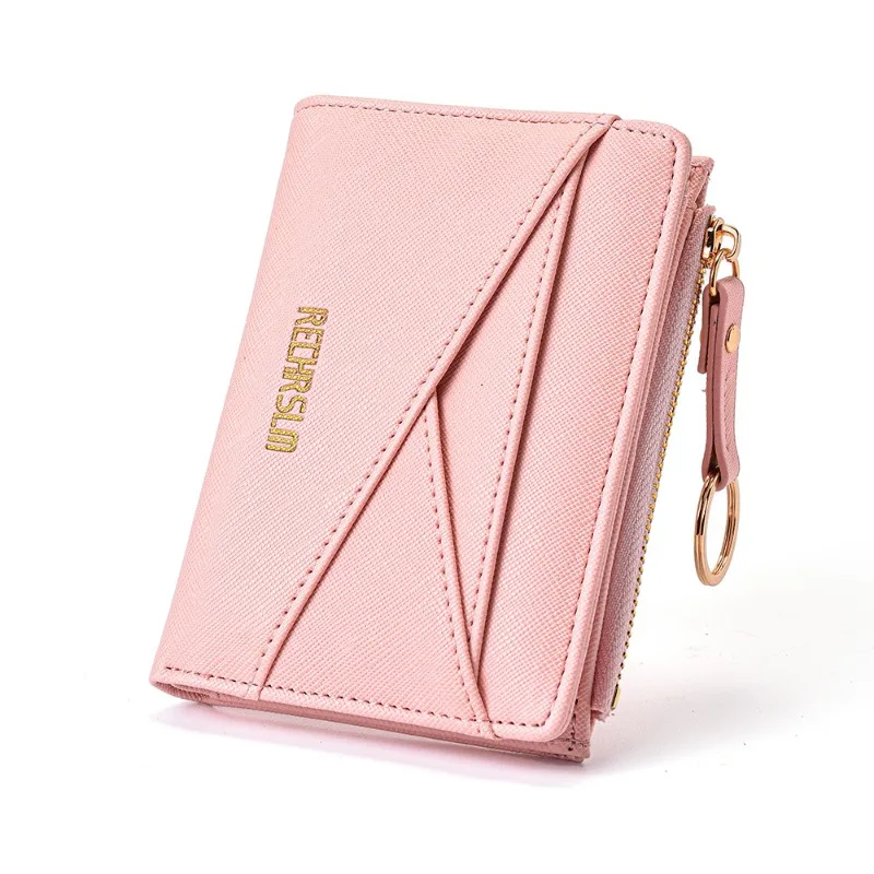 High Quality Women's Organizer Wallets PU Card Holder and ID Case Fashion New Style Ladies Zero Wallet