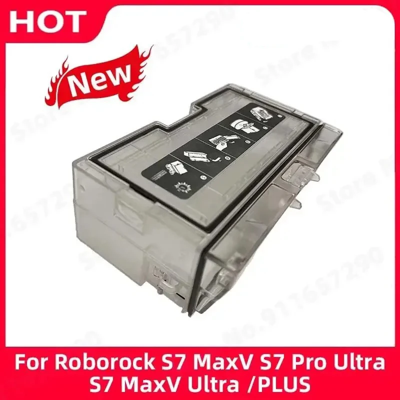 NEUE Mülleimer Auto-Leer Station Verwendet Für Roborock S7 MaxV S7 Pro Ultra S7 MaxV Ultra/PLUS Staub Box mit Filter Zubehör