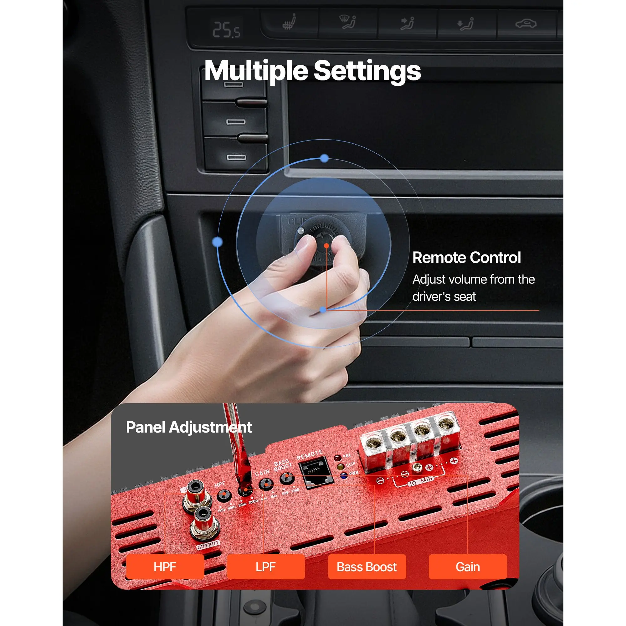 Wzmacniacz samochodowy monoblo – Car Amplifier Class D 1 Ohm Stable recenzja i cena
