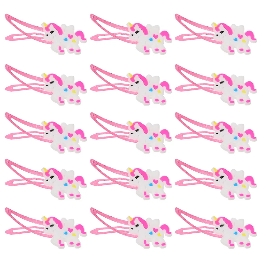 

Unicorn Hair Clip Decorations for Girls Hairpin Decorative Clips Kids Barrettes Accessories