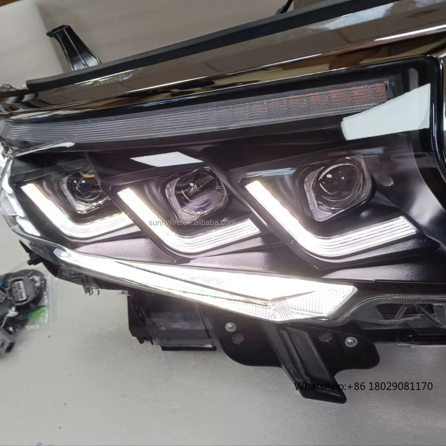 

led Headlight for 2018 for Toyota Land Cruiser Prado GXL wagon JS