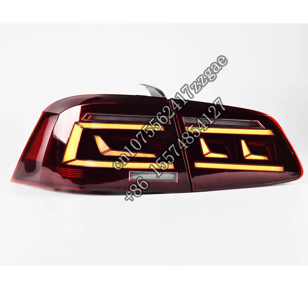 AKD-Model  For Passat B7 EU Version Matogan LED Taillights Modification Upgrade B8.5 Design Dynamic Turn Signal Lamp Accessories