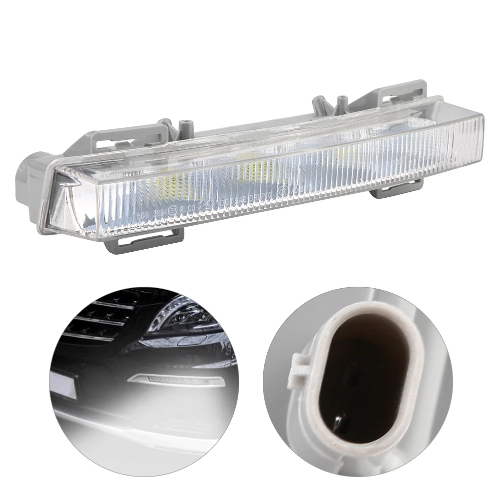 Daytime Running Light Car Daytime Running Light DRL LED Fog Lamp for GLK250 GLE300d GLE350 ML250