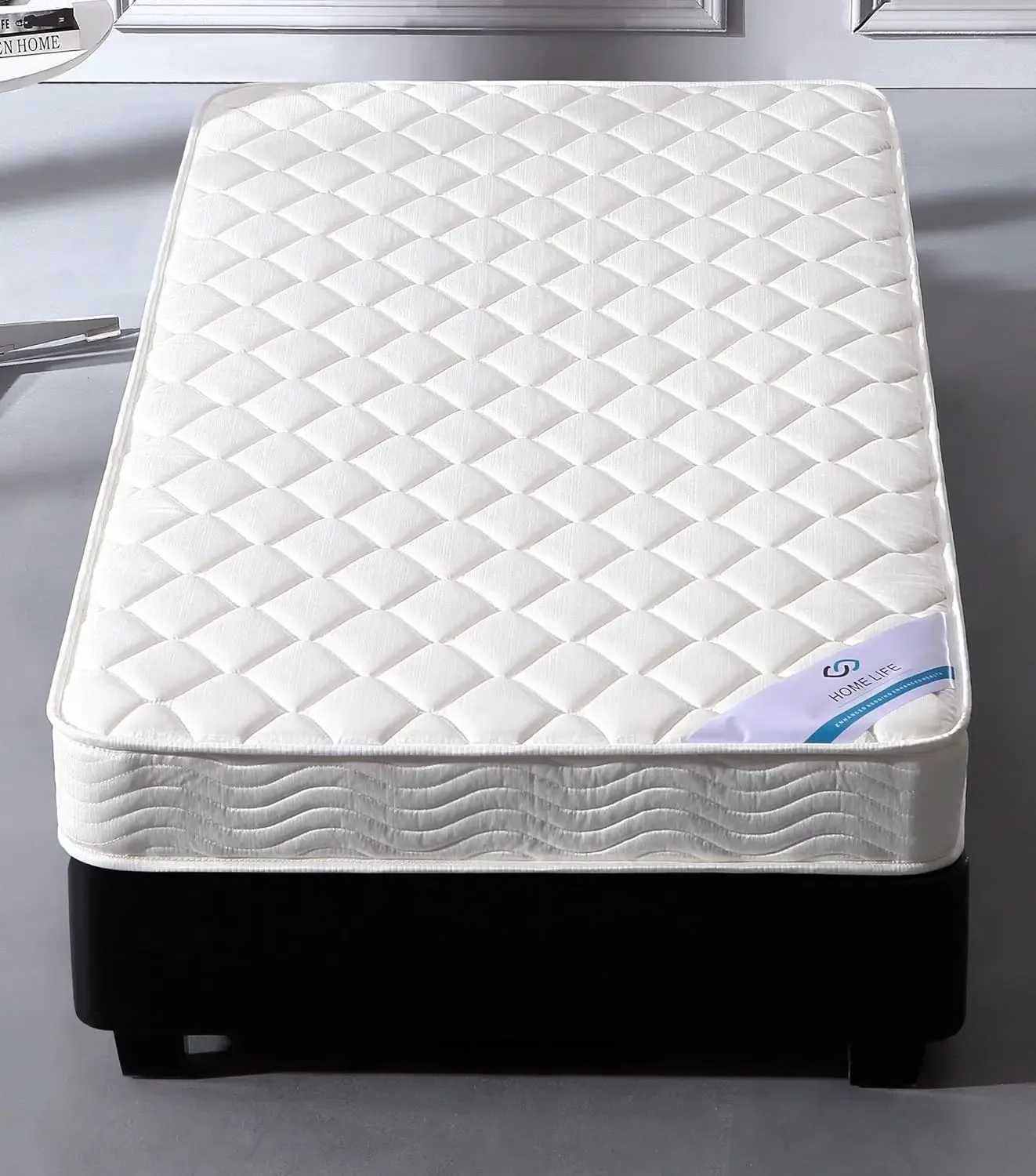 Life 6-Inch Twin Size Spring Mattress (Twin) (furMattB3260Twin_Mint)