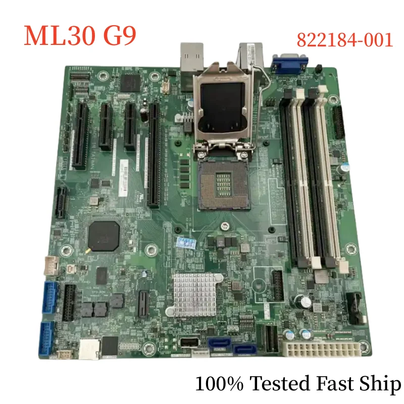 

Материнская плата 822184-001 для HP ML30 G9 14033-1 825094-001 822185-001, материнская плата на 100% протестирована, быстрая доставка