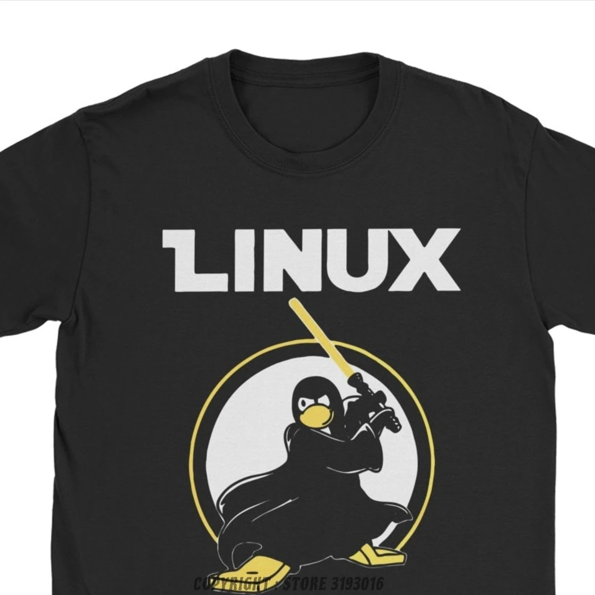 Cool T Shirts Linux May The Source Be With You T-Shirt Men Penguin Programmer Developer Programming Coding Nerd T Shirt Harajuku