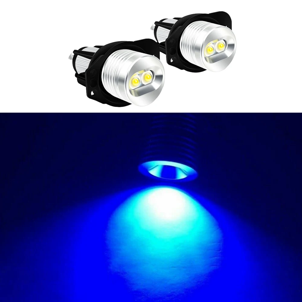 2PCS Angel Eye Halo Ring LED Bulbs 63117161444 for BMW 3 series Pre-LCI E90 E91 325i 328i 330i 335i 335xi 2006-2012