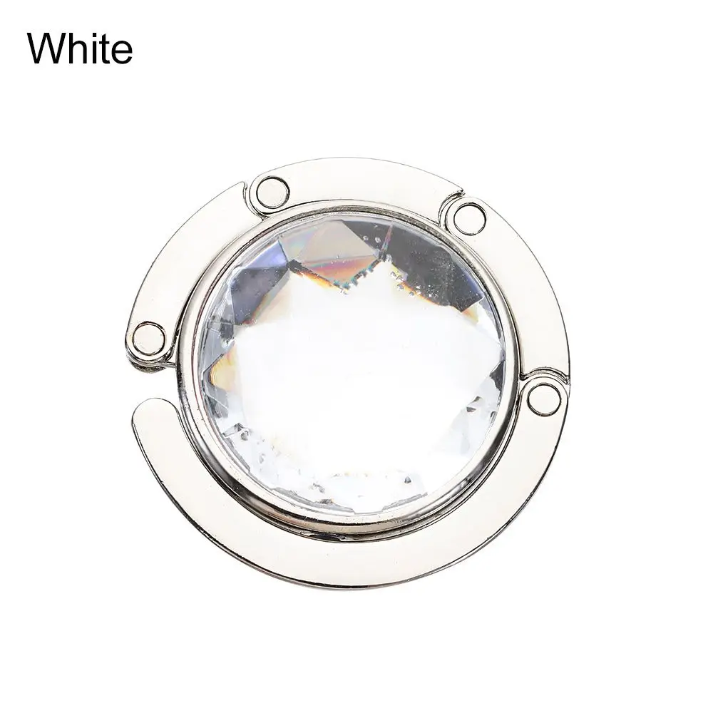 Alloy Diamond Table Hanger Desk Hooks Table Clasp Handbag Hanger Hanging Buckle Purse Hook Bag Holder