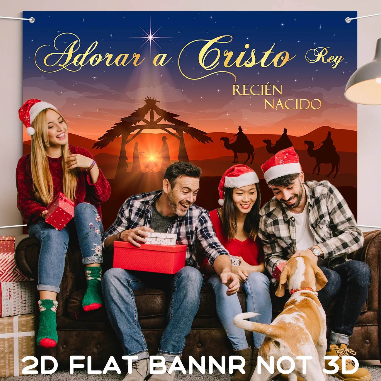 عيد الميلاد المهد حفلة راية الديكور مشهد المهد الديني راية عيد الميلاد عطلة جدار الباب راية عيد الميلاد مشهد المهد