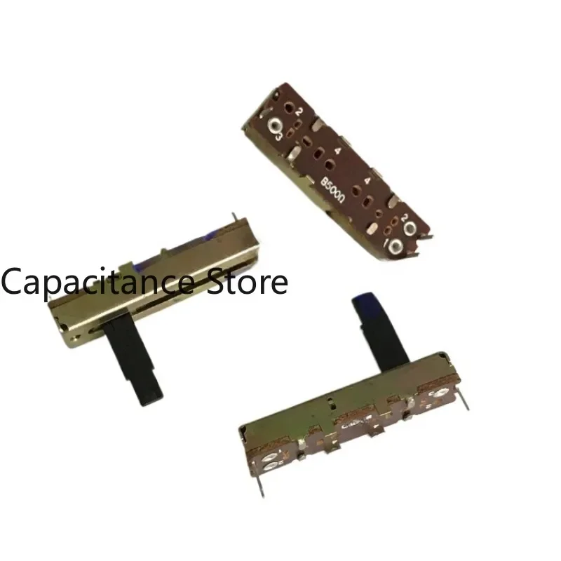 

5PCS 3.5 cm sliding potentiometer single B500 Euro mixer volume straight fader shaft length 15MM 3.