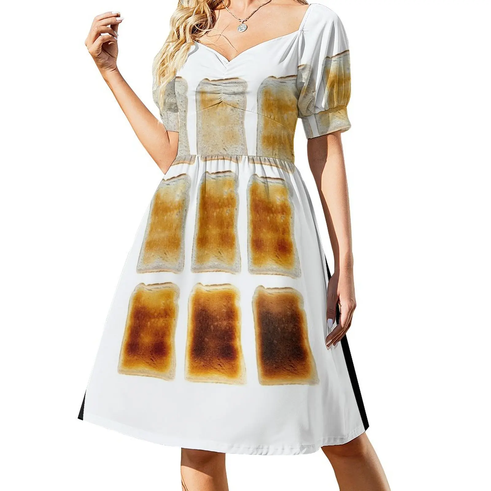 How Do You Like Your Toast Done Short-Sleeved Dress Prom gown summer dress women 2025