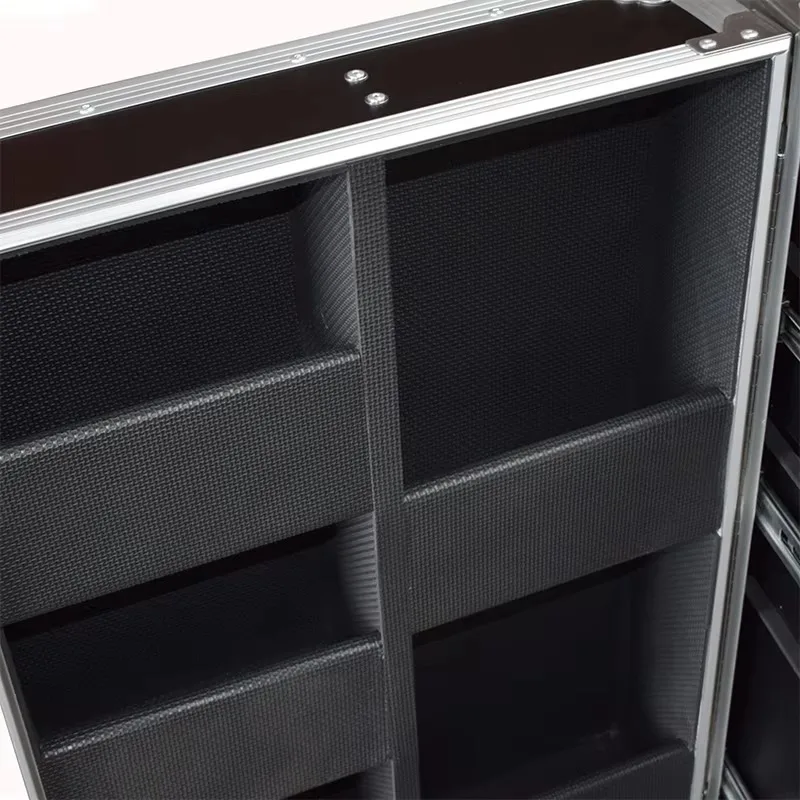 Pro 4 Drawer Production Flight Case With Storage Door