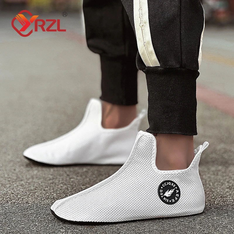 YRZL Sneakers Men Casual High Top Shoes Comfortable Breathable Unisex Sports Shoes Non Slip Lightweight Shoes for Couple 36-47