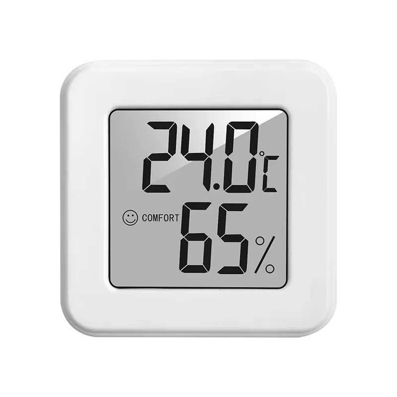 Mini Indoor Thermometer Digital Temperature and Humidity Meter and Barometric Pressure Gauge.