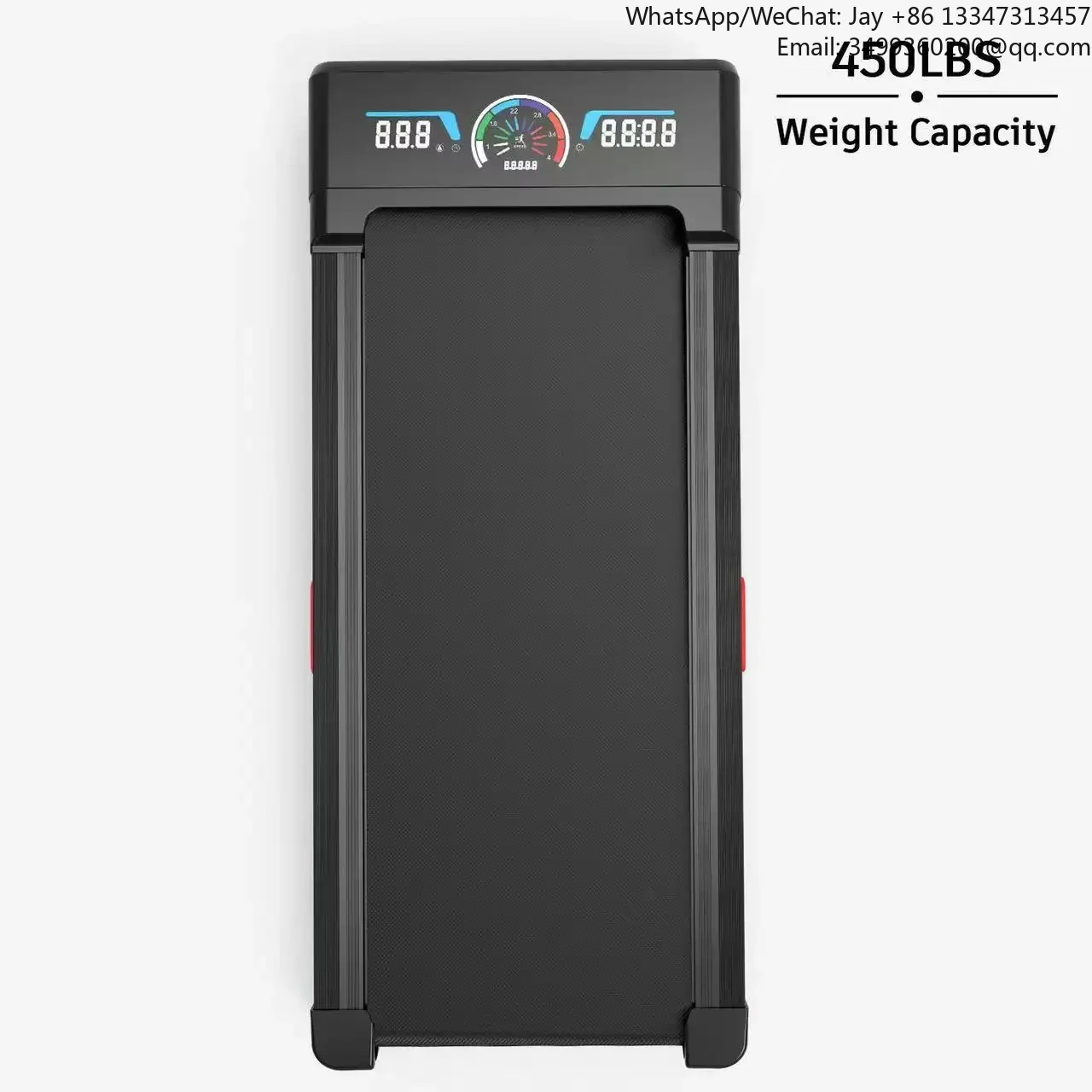 

Home Use Fitness Equipment LED Screen Walking Pad Under Desk Treadmill With Incline