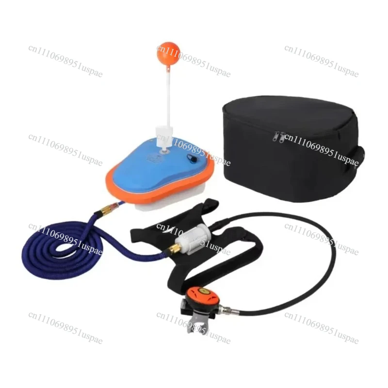 8700mAh 7M Electric Diving Ventilator Snorkeling Diving Ventilator Scuba Diving Snorkel Equipment Underwater Breathing Pump