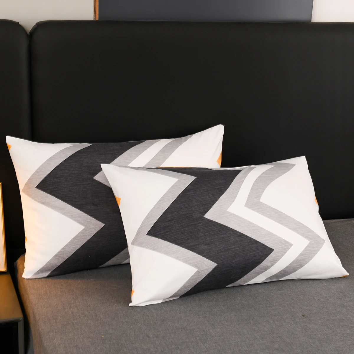 Geometric Duvet Cover Set Nordic Style Wave Stripe Bedding Set King Size for Bedroom Hotel Modern Classic Lines Comforter Cover