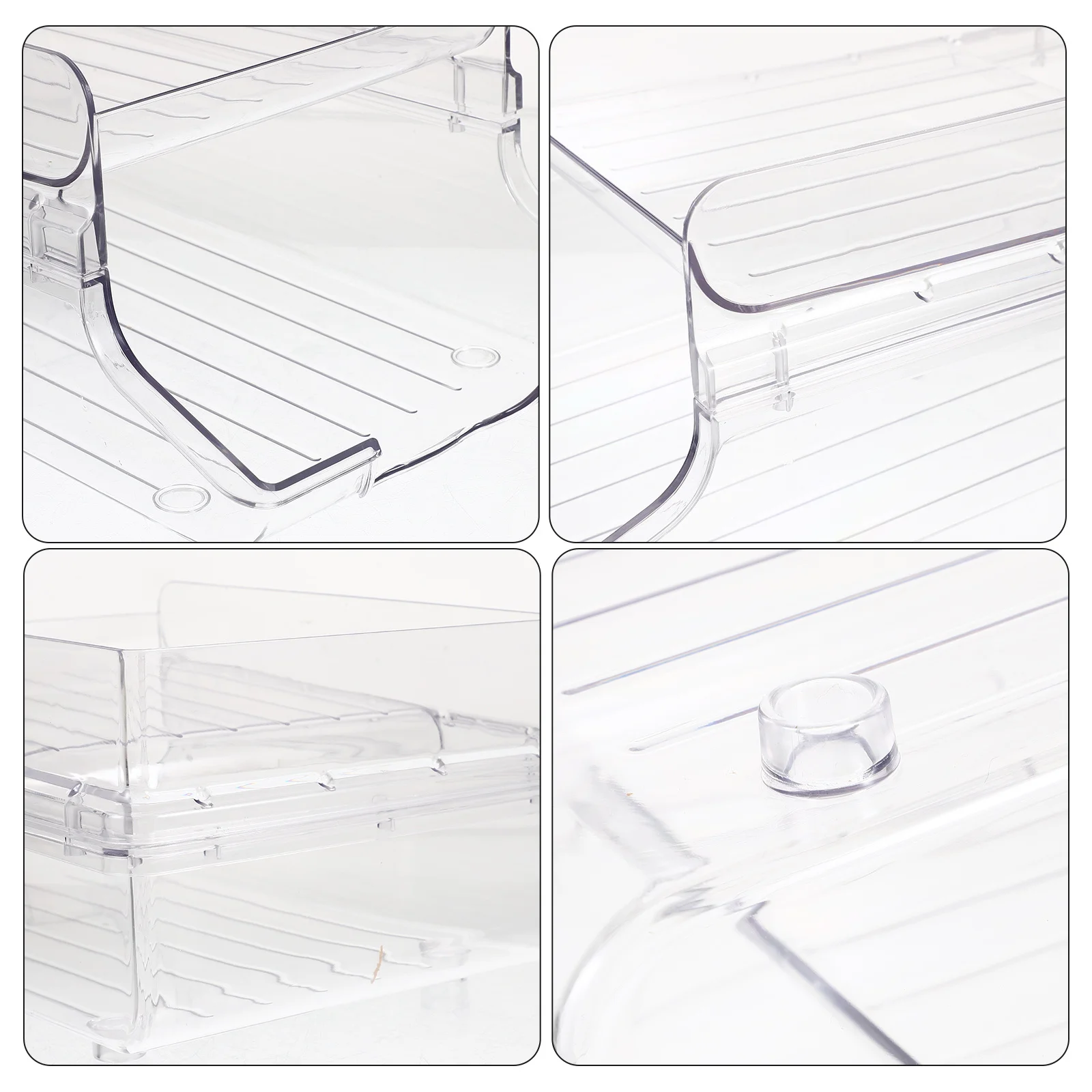 

Refrigerator Can Holder Convenient Soda Holder Safe Material Easy to Use for Various Beverages Fridge Organizer