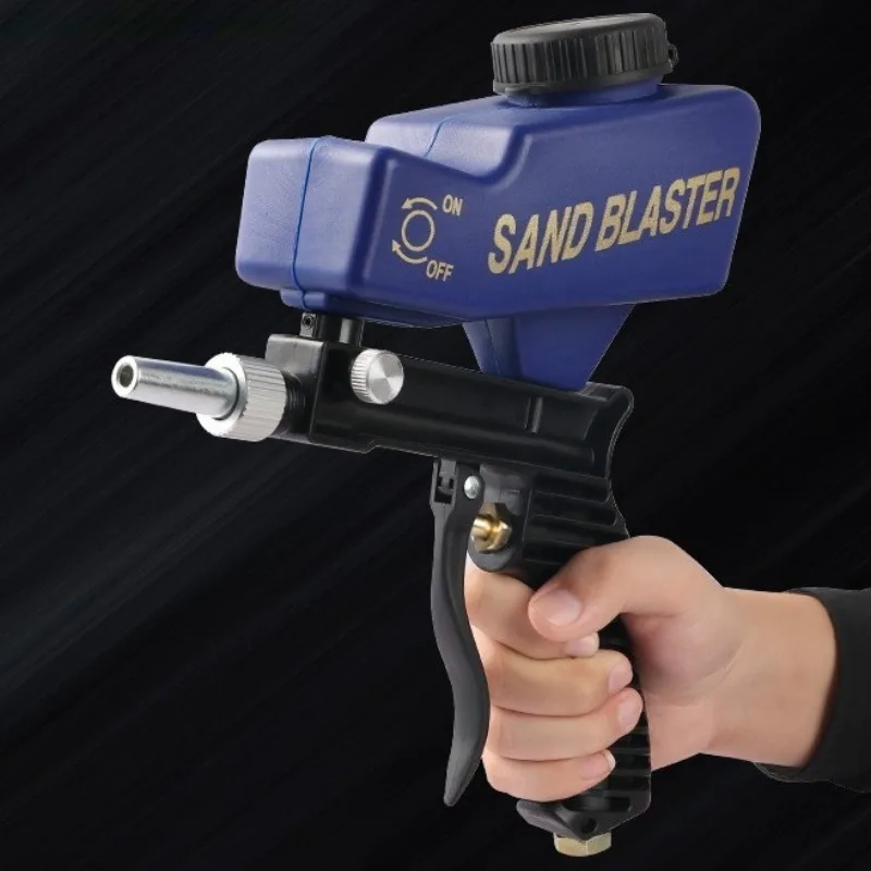 

Маленький ручной пневматический пескоструйный пистолет, портативный регулируемый противоскользящий пистолет, пневматический пистолет-распылитель, многофункциональные электроинструменты