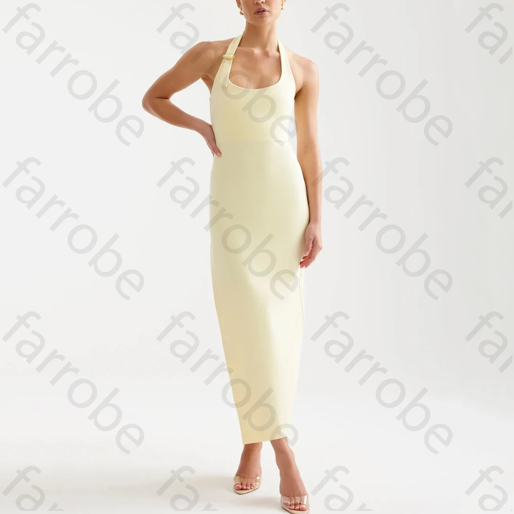 ที่กําหนดเองเซ็กซี่ Elegant Limoncello ชุด A-Line ชุดราตรีโอกาสอย่างเป็นทางการประณีตคุณภาพสูงพรหมปาร์ตี้ชุดสําหรับสตรี