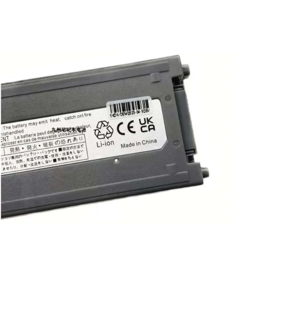 10.65V CF-VZSU48 Laptop Battery For Panasonic Toughbook CF-19 CF19 MK1 MK2 MK3 MK4 MK5 MK6 MK7 MK8 Series