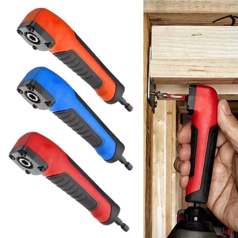 

Upgrade Right Angle Extension Driver Rotate Left and Right Blue and Orange Magnetic Socket Holder Bend 90 Degrees Manual Tool