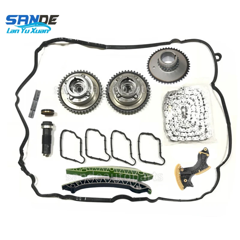 M271 Engine Timing Camshaft Adjuster Timing Chain Kit  0009931078 2710501400 A2710531001 A2710501127 2710501500 2710503447