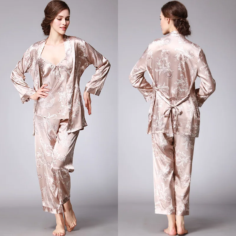 Sleepwear Bathrobe Couple Clothing Homewear Summer Thin Elegant Comfortable Casual Simple Stylish Versatile Loose Fit Large Size