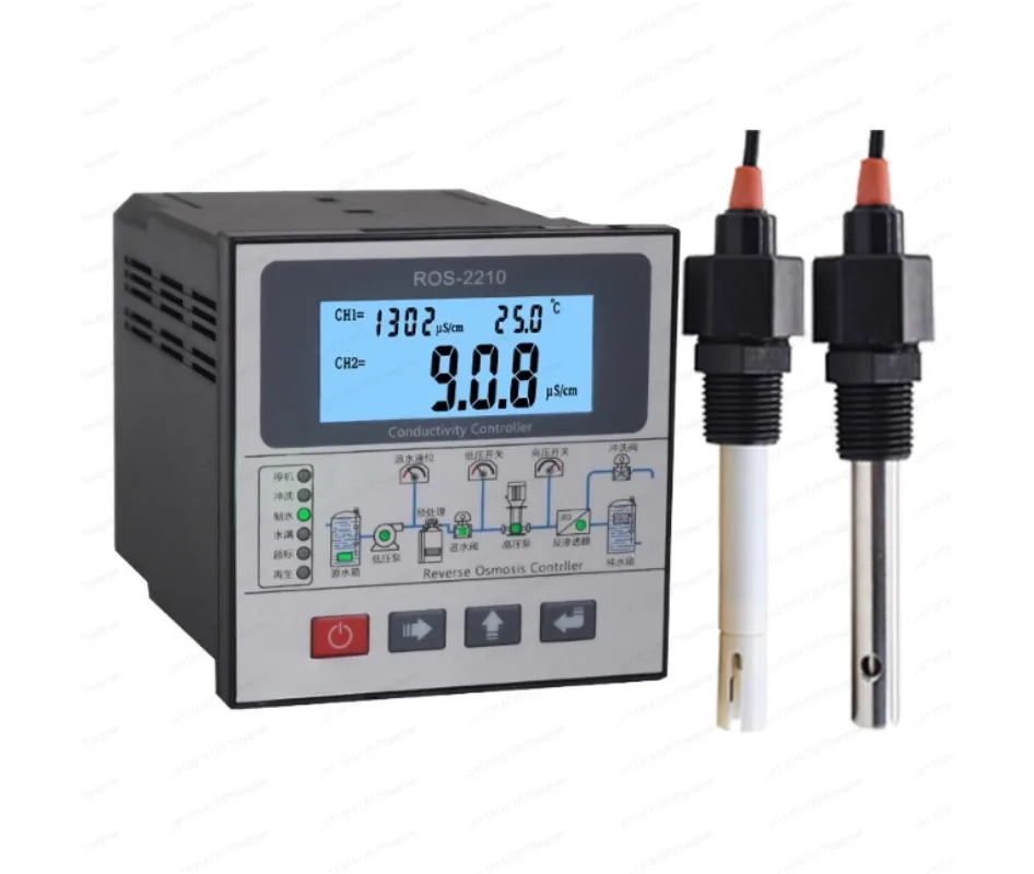 RO Program Controller PLC Reverse Osmosis Conductivity Meter EC Sensor