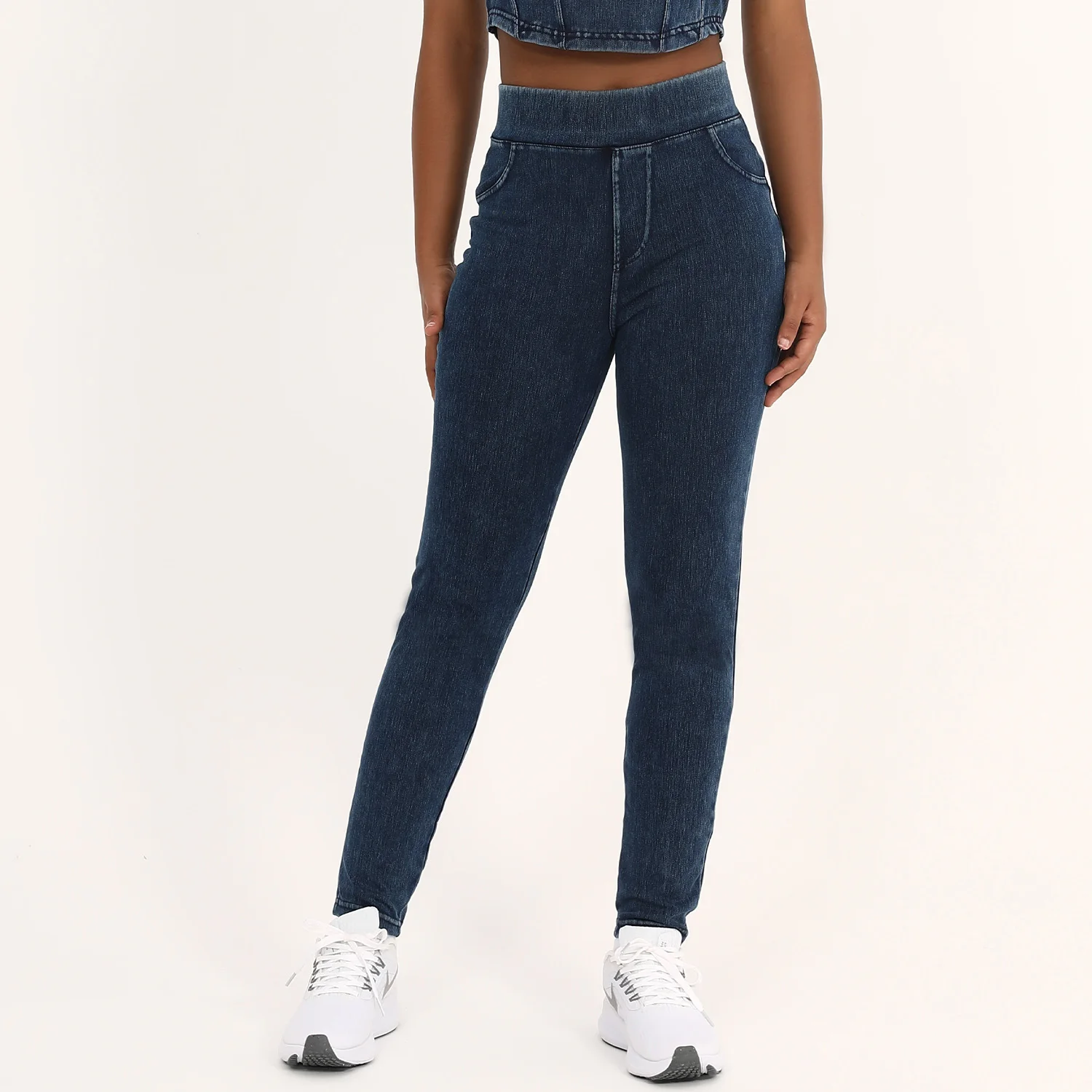 High-Waisted Double… - image