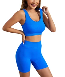 Women's Breathable Back Without Steel Rim Underwear Low-rise Underwear Sports Fitness Yoga Set