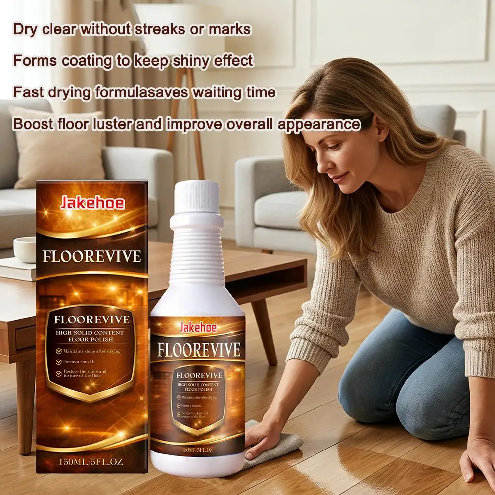 Multi-Purpose Floor Cleaner & Restorer Brightening Polishing Agent for Wood Tile Marble Scratch Repair Deep Cleaning Home Care