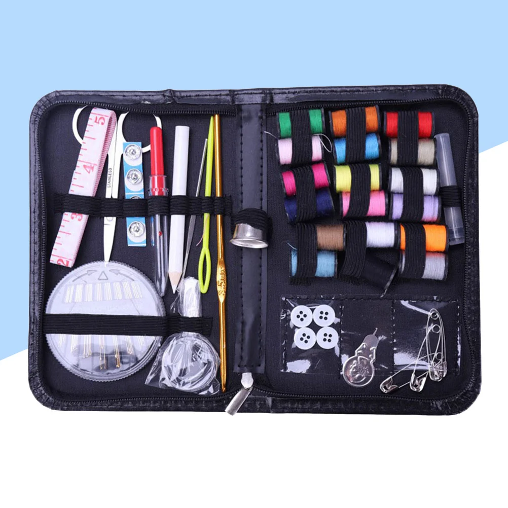 

134Pcs Sewing Kit Premium Sewing Tool Set Portable Compact Organizer for Travel Home Repairs Needle Thread Scissors Buttons