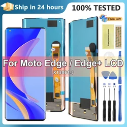 6.7''AAA+ Screen For Motorola Moto Edge Plus Edge+ XT2061-3 LCD Touch Screen Digitizer For Moto Edge XT2063-3 Display with Frame