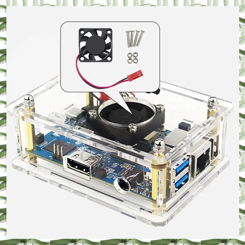 Professional Tool For Orange Pi 3 LTS Case Transparent Acrylic Shell Box Protect Enclosure For Orange Pi 3 LTS