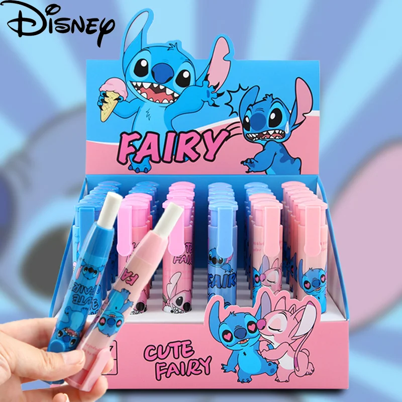 Disney Stitch Doll Touch Eraser Anime Figure Angel Children's Learning Stationery Clean Non-leaving Erasers Back-to-school Gifts