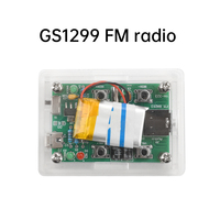 DIY FM Radio Electronic Kit Module 76-108MHz Micro USB 5V Wireless Receiver Chargeable Soldering Project Practice Kit GS1299