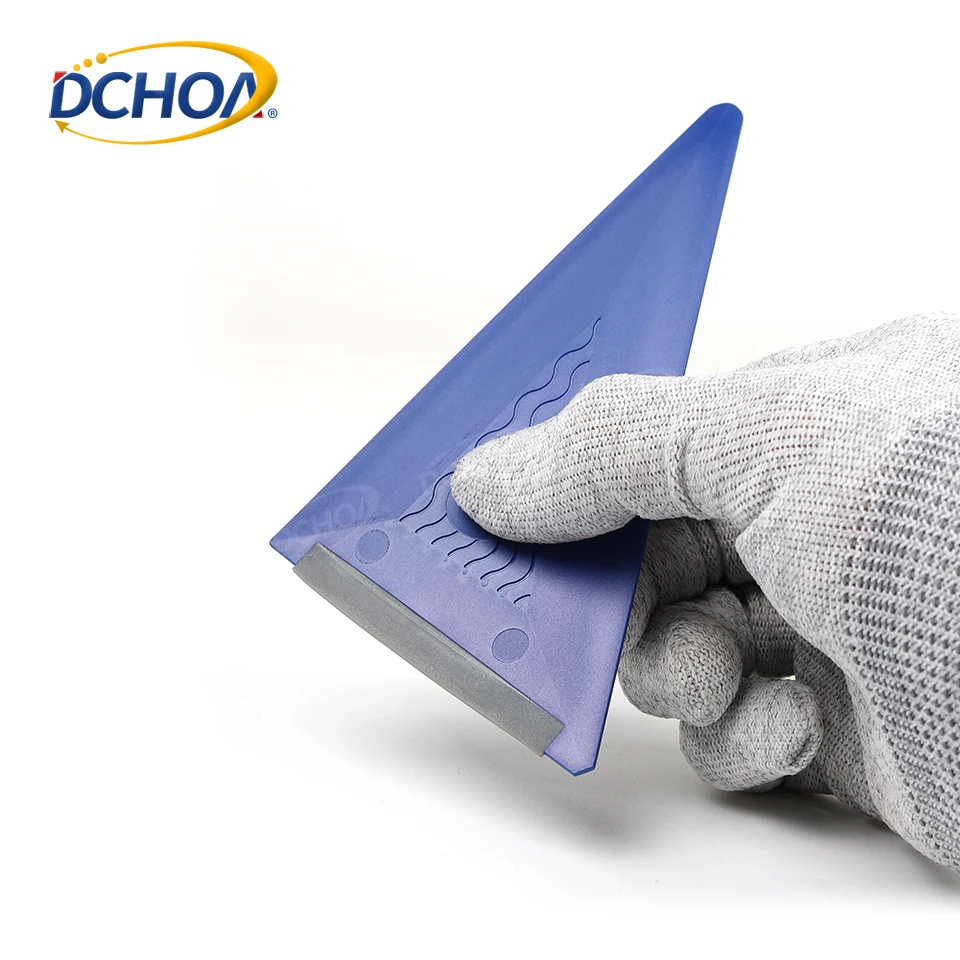 DCHOA Plastic Scraper Squeegee Tool for Car Window Tint Film Installation Vinyl Wrap Applicator Blade Automotive Detailing Clean