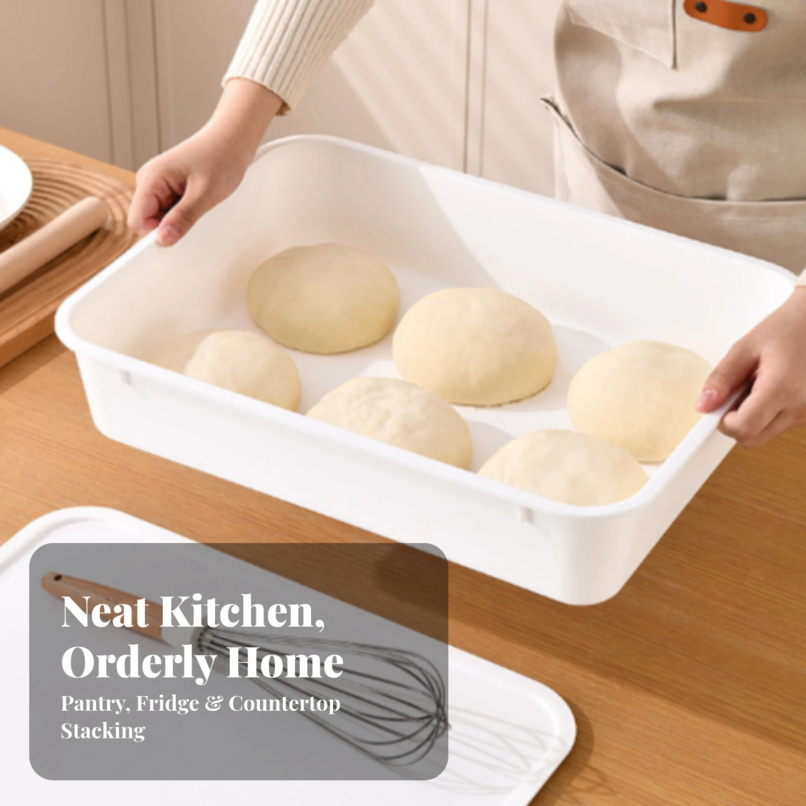 Food Storage Yeast - Food Storage Box with Fitted Lid