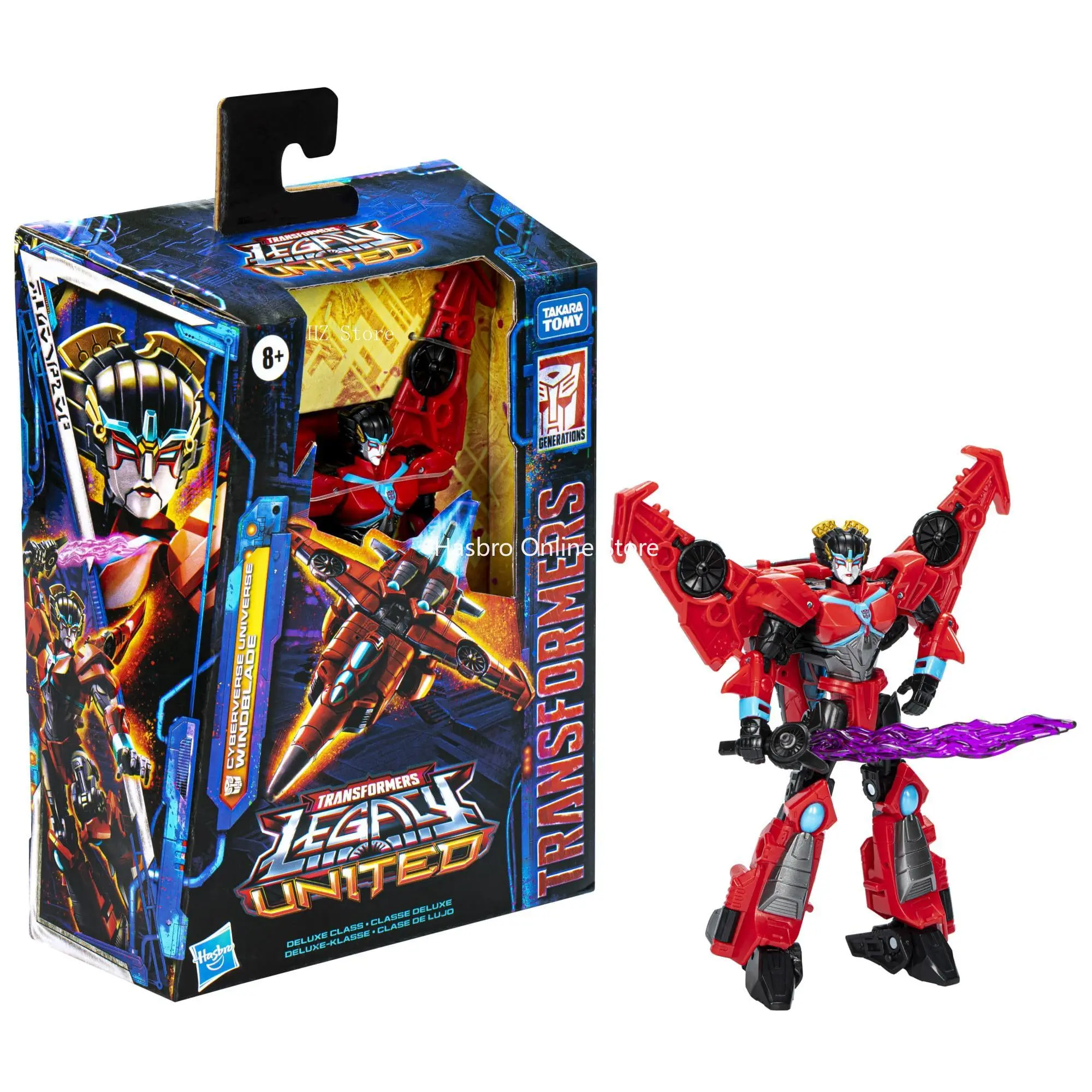 

Hasbro Transformers Legacy United Deluxe Class Cyberverse Universe Windblade F8528